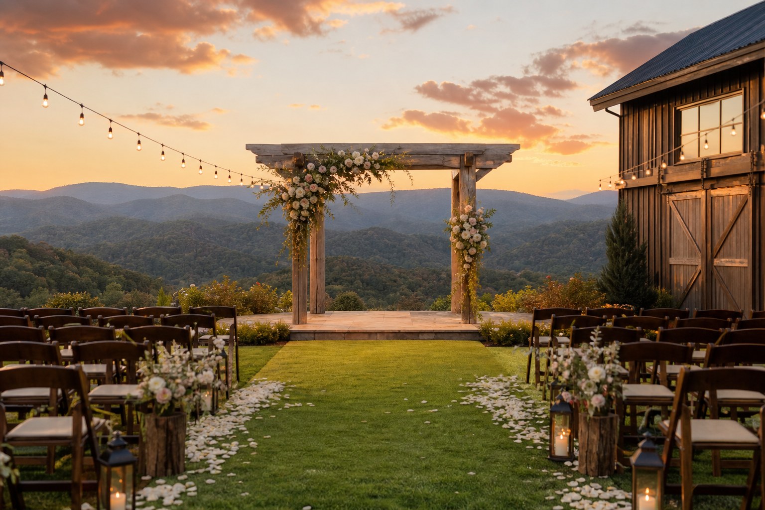 Mountain wedding venue NC High Country
